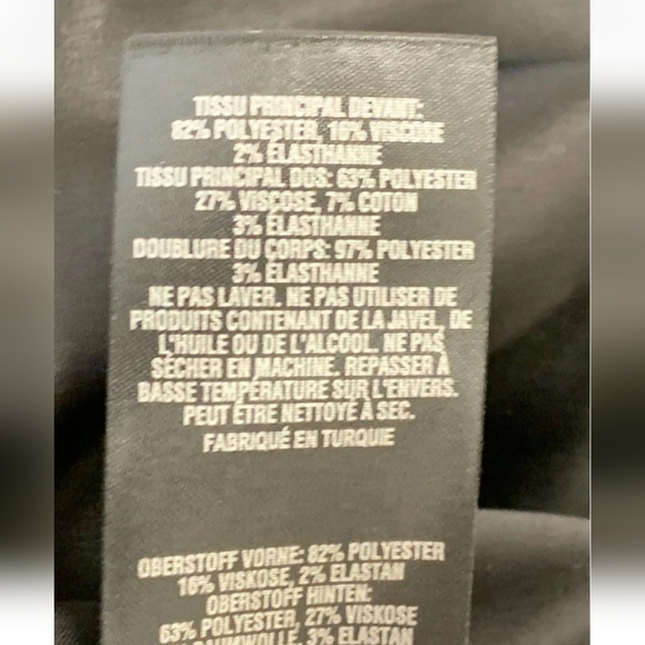 New W Tags! TED BAKER Elegant Taylored Black Dress with Front Zipper - Picture 7 of 12